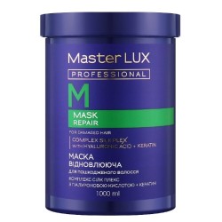 Маска Master LUX professional відновлюючий для пошкодженого волосся (REPAIR)