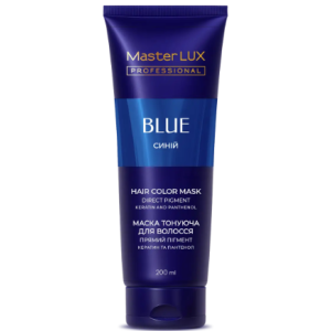 Маска тонуюча для волосся Master LUX professional  Синій 200 мл