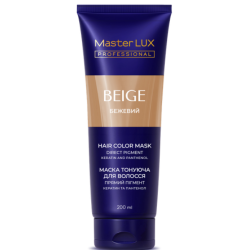 Маска тонуюча для волосся Master LUX professional 38 Бежевий 200 мл