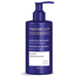 Маска тонуюча для волосся Master LUX professional Безбарвний 200 мл