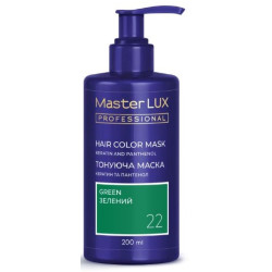 Маска тонуюча для волосся Master LUX professional Зелений 200 мл