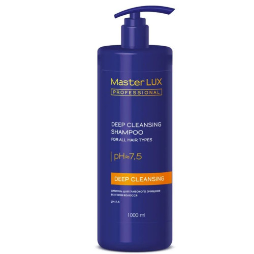 Шампунь для глибокої очистки волосся Master LUX professional 1000 мл