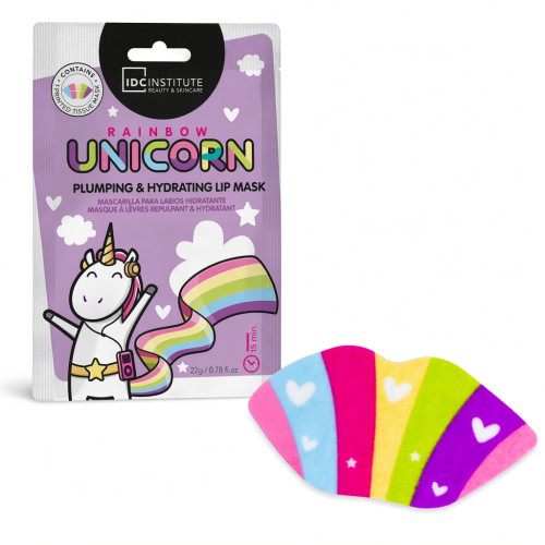IDC INSTITUTE Гідрогелева маска-патч для губ Unicorn Plumping & Hydrating