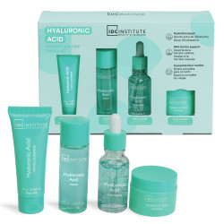 IDC INSTITUTE Набір дорожній для зволоження обличчя Hyaluronic Acid Travel